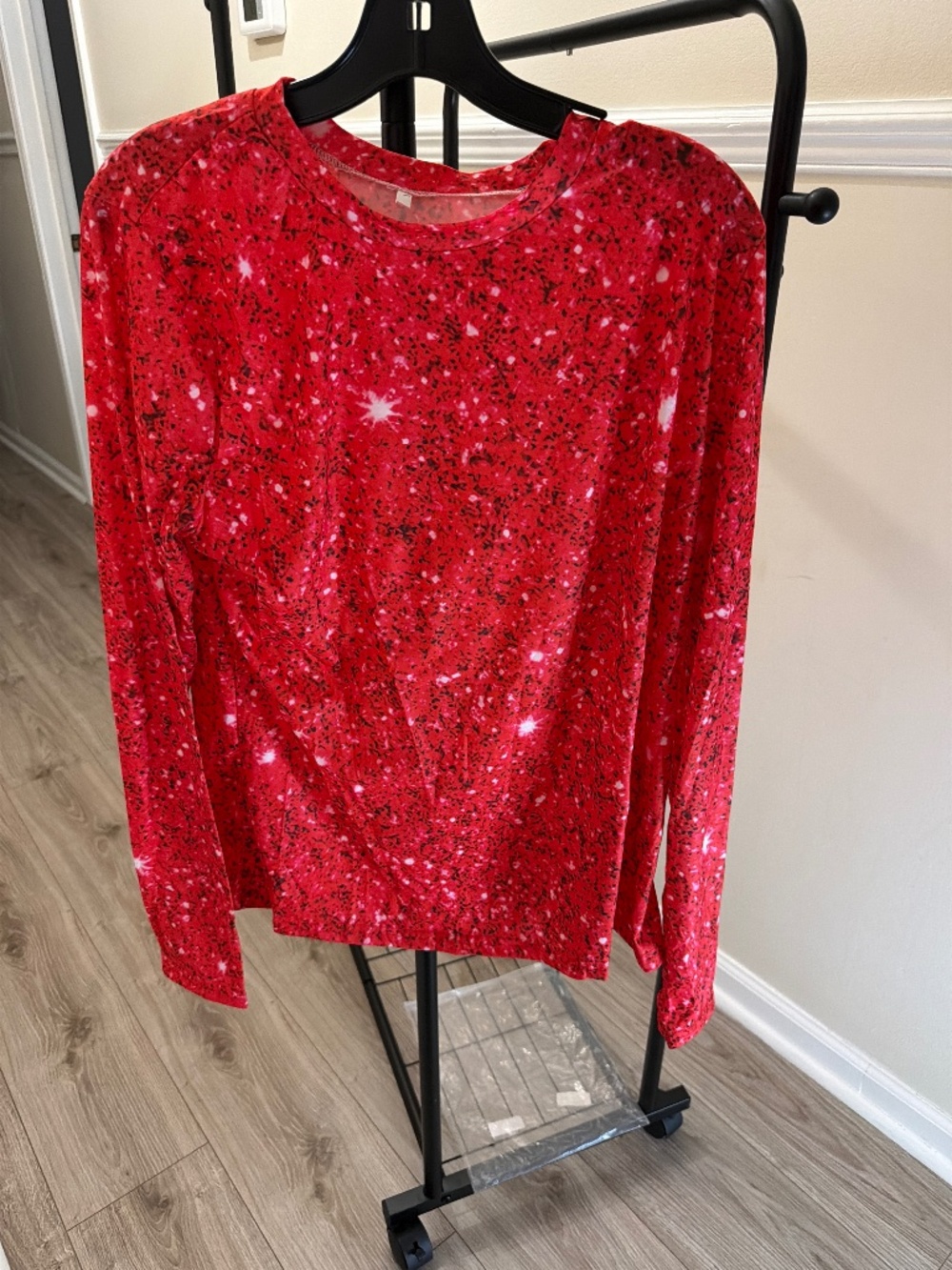 Long sleeve nit shirt